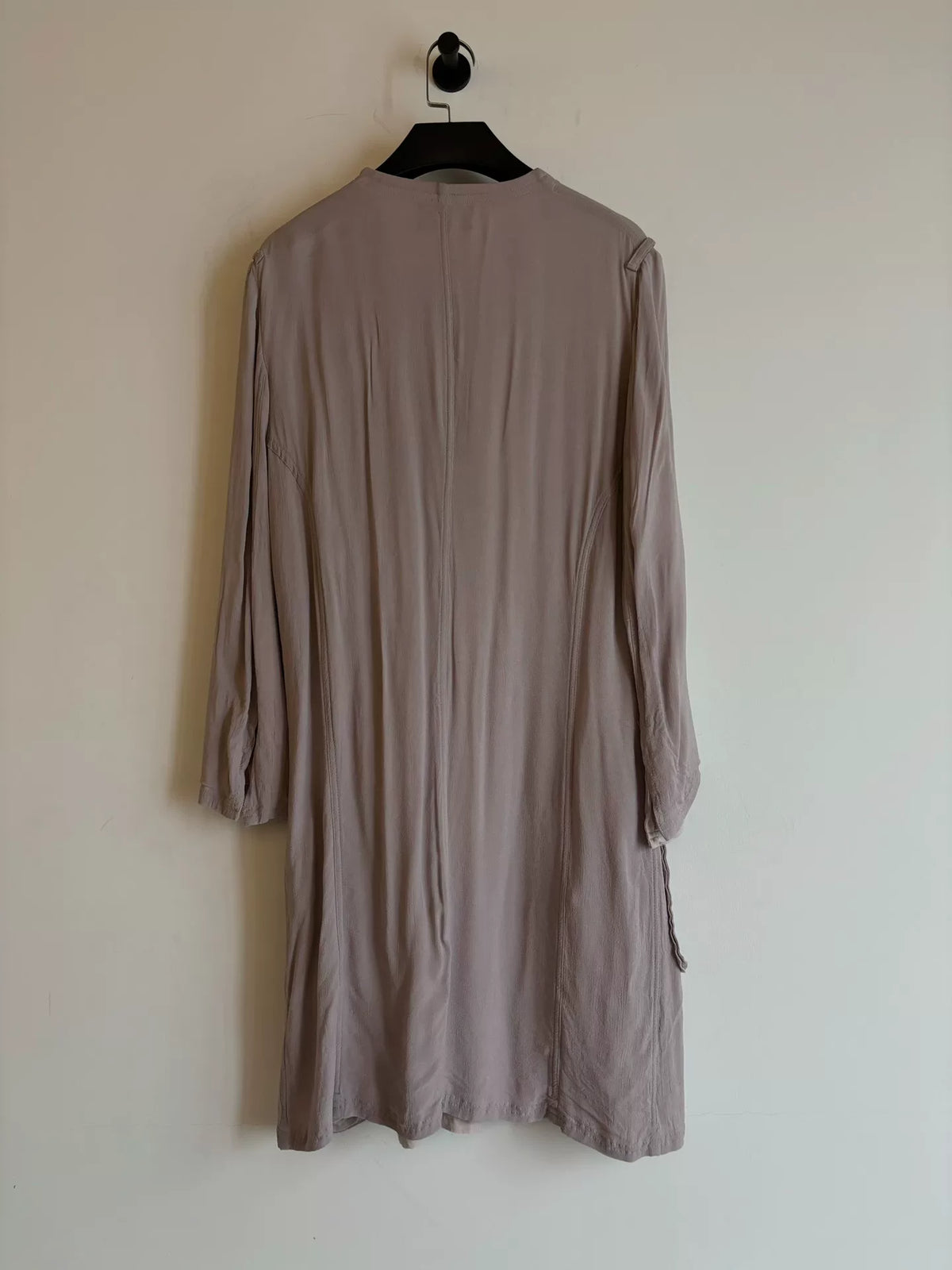 Ann Demeulemeester｜Morandi Purple Trench Coat