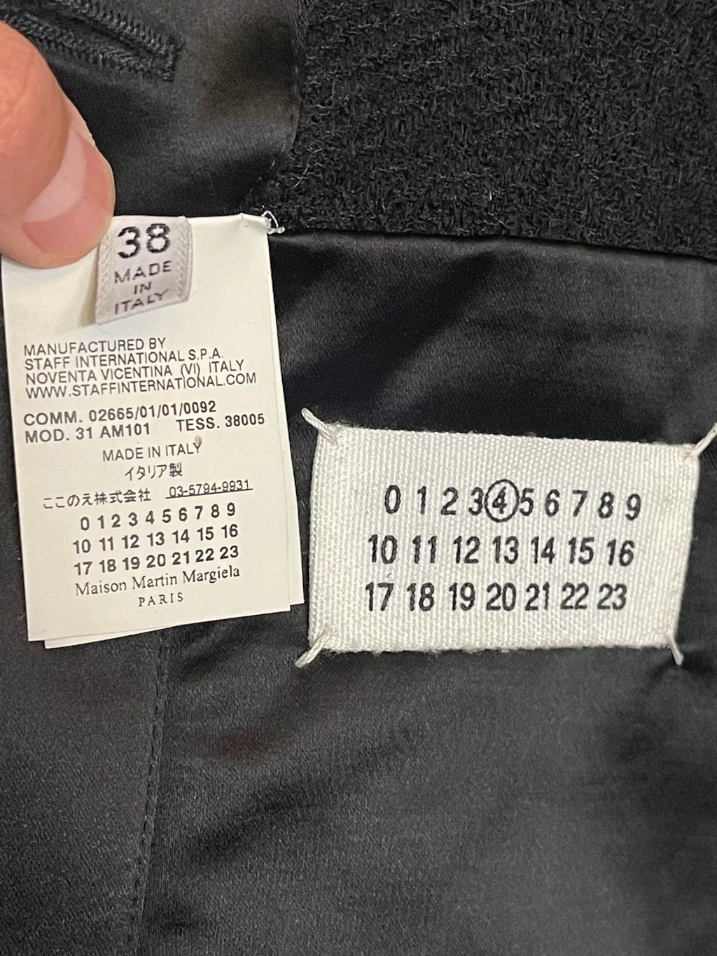Maison Martin Margiela FW07 Mohair Jacket