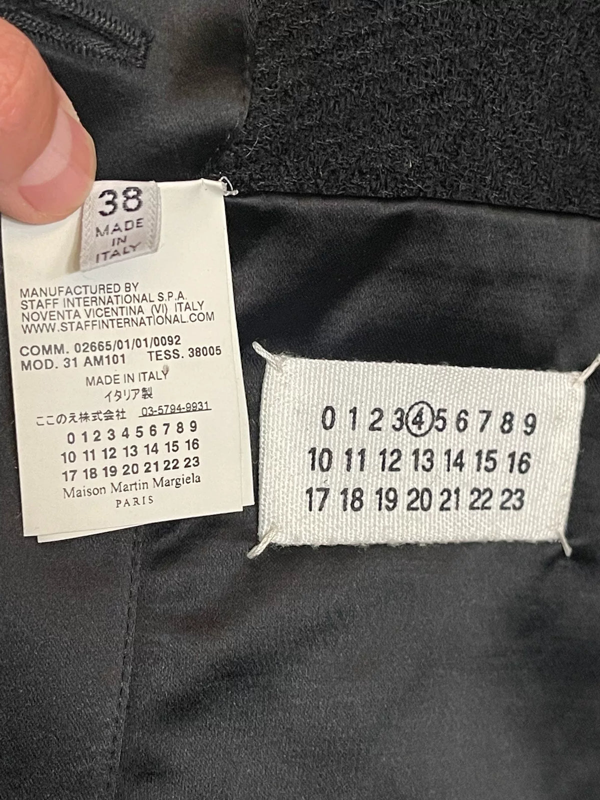 Maison Martin Margiela FW07 Mohair Jacket