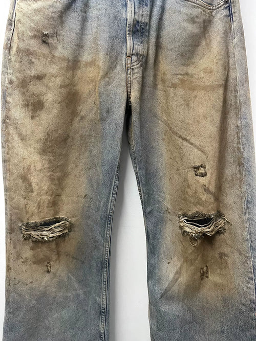 Acne Studios 2021 Fall Mud-Dyed Jeans
