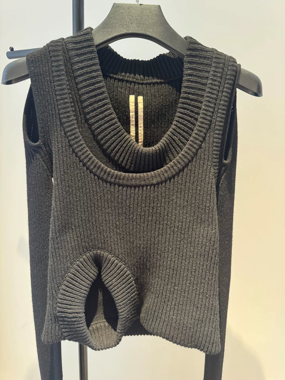 Rick Owens FW21 Banana Knit Sweater