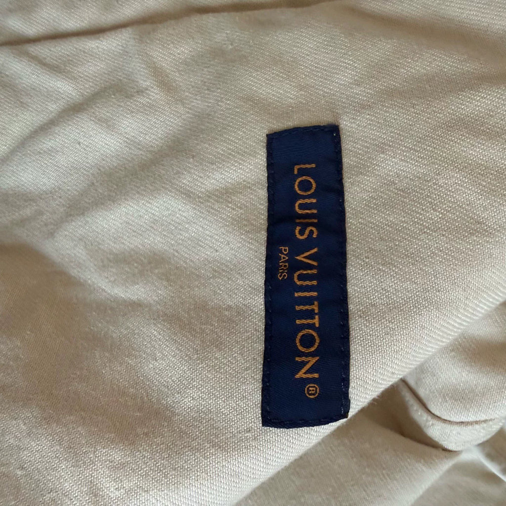 Louis Vuitton Beige Lumberjack Print Short Sleeve Shirt