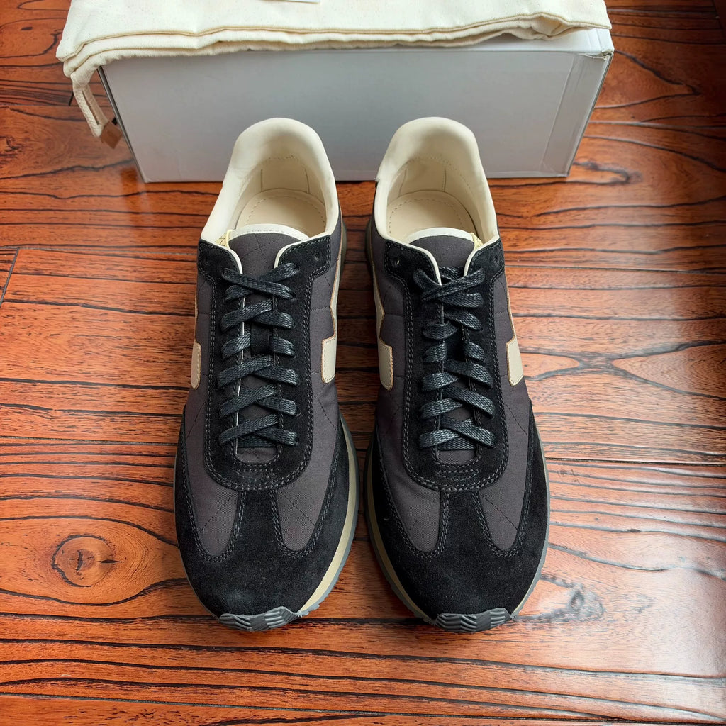 visvim SS26 FKT Runner Black Sneakers