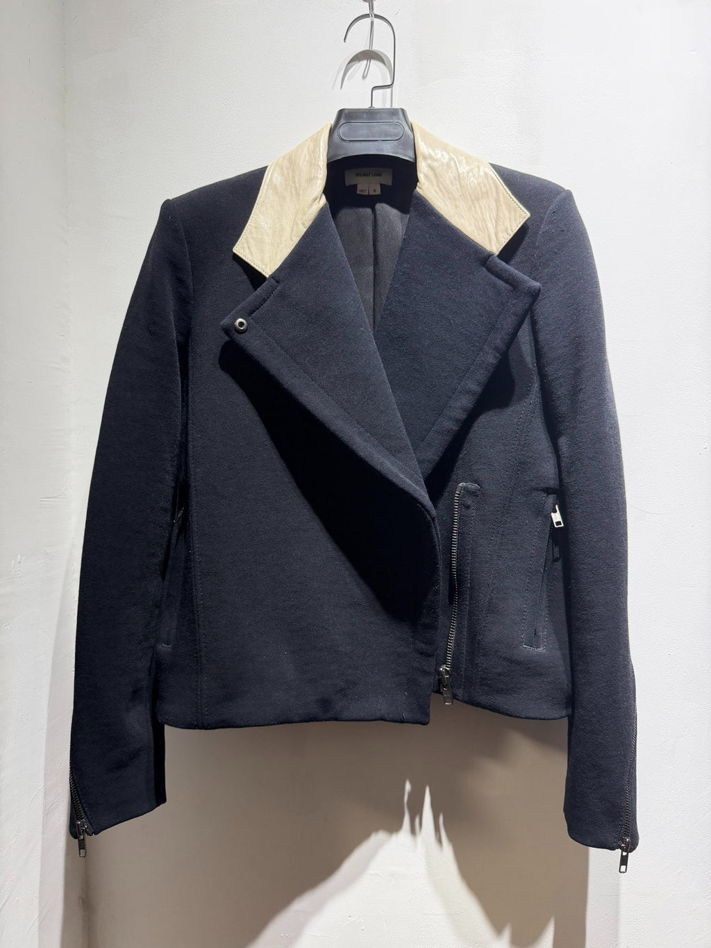 Helmut Lang Black Teddy Jacket