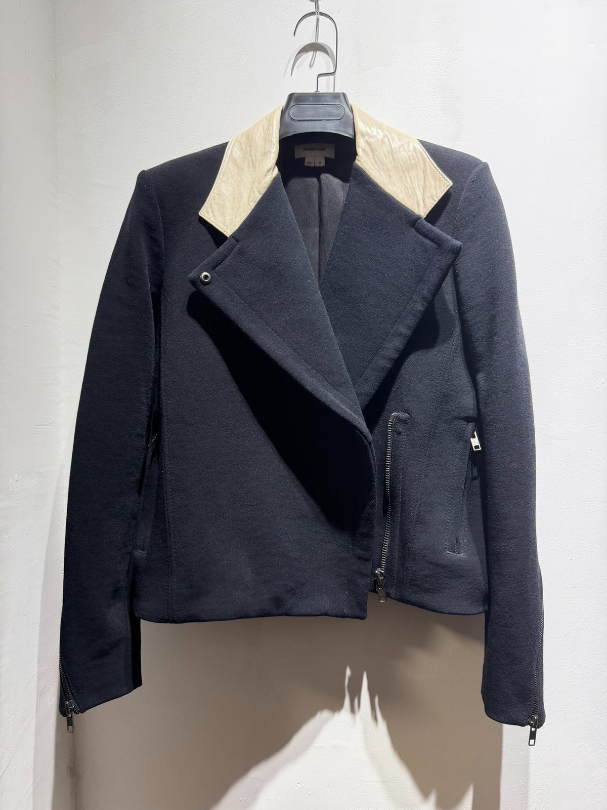 Helmut Lang Black Teddy Jacket
