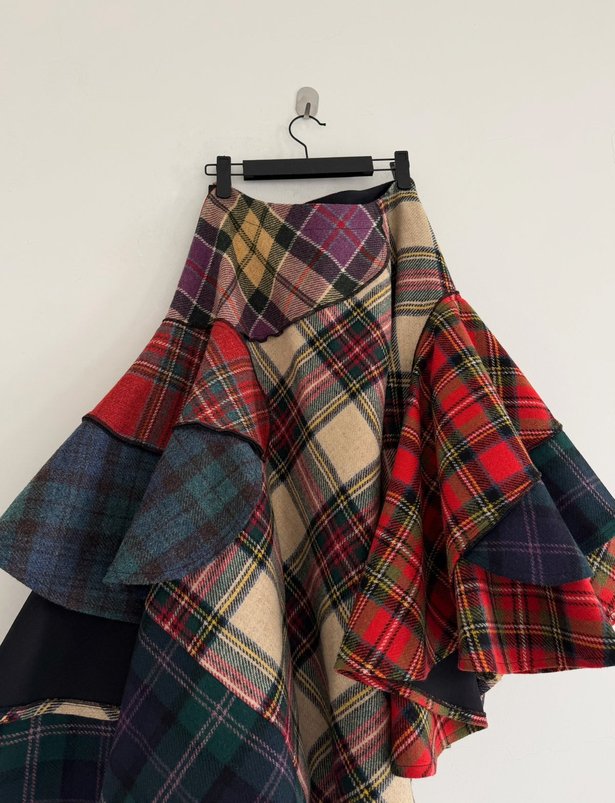 Comme Des Garcons 2017 Midi Wool Skirt