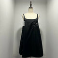 Prada Nylon Triangle Logo Skirt