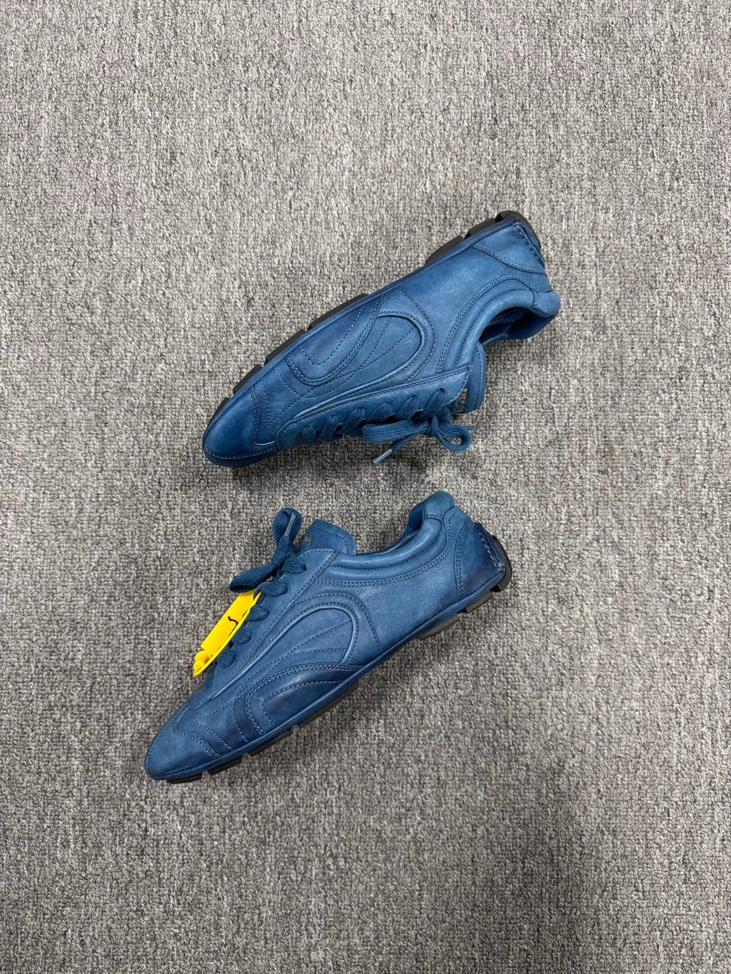 Prada Sky Blue German Army Trainers
