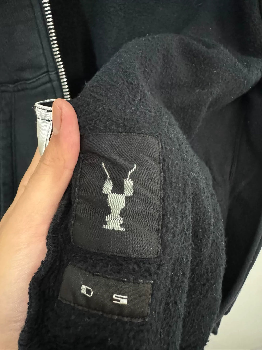 Rick Owens DRKSHDW: Black Temple Mountain Hoodie