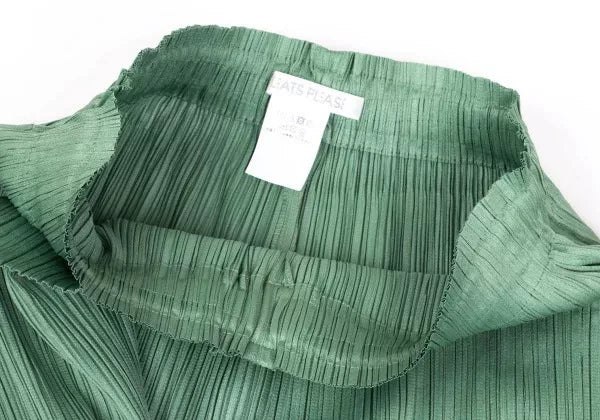 Issey Miyake Vintage Green Pleated Pants