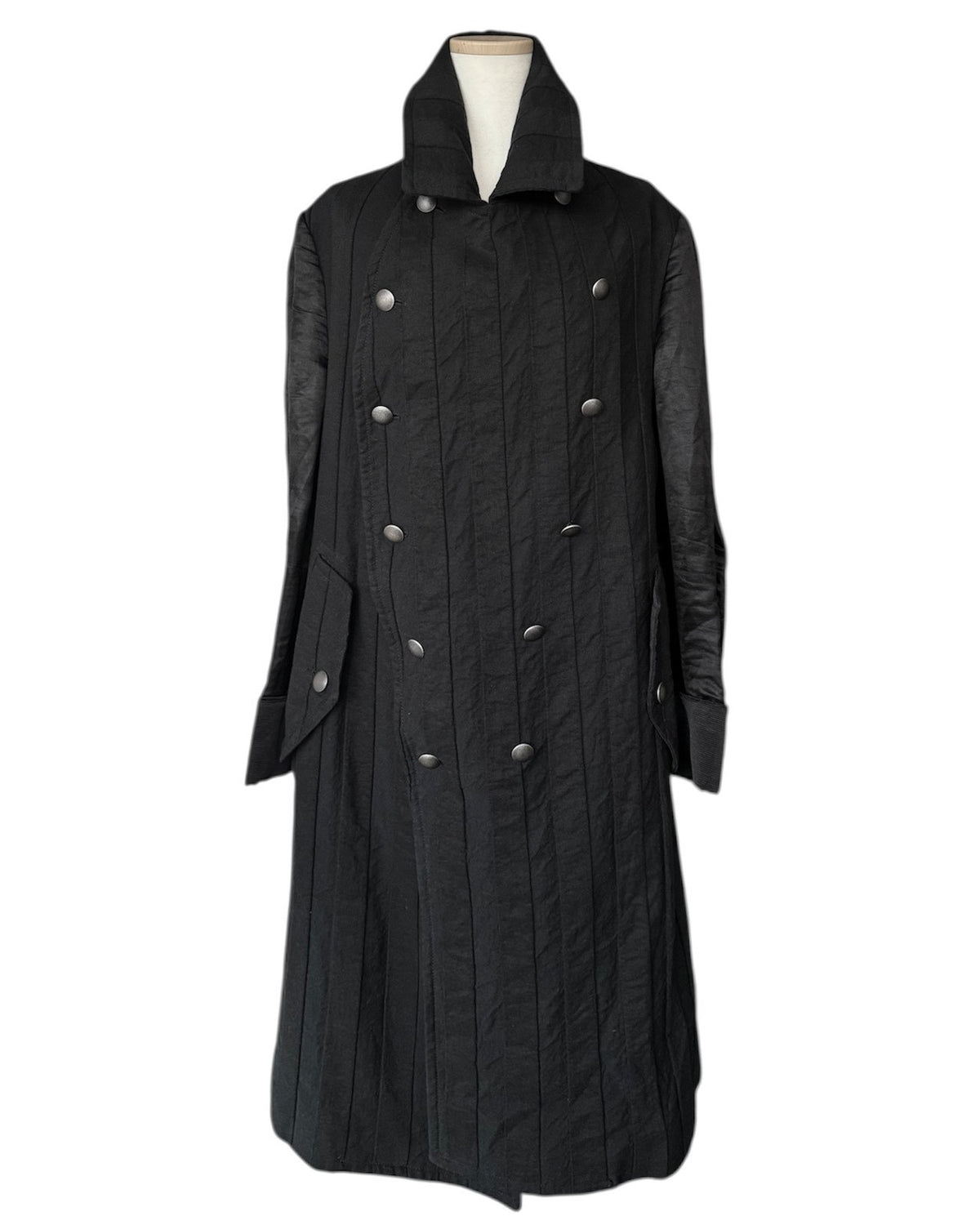 Ann Demeulemeester SS08 Double-Breasted Long Coat