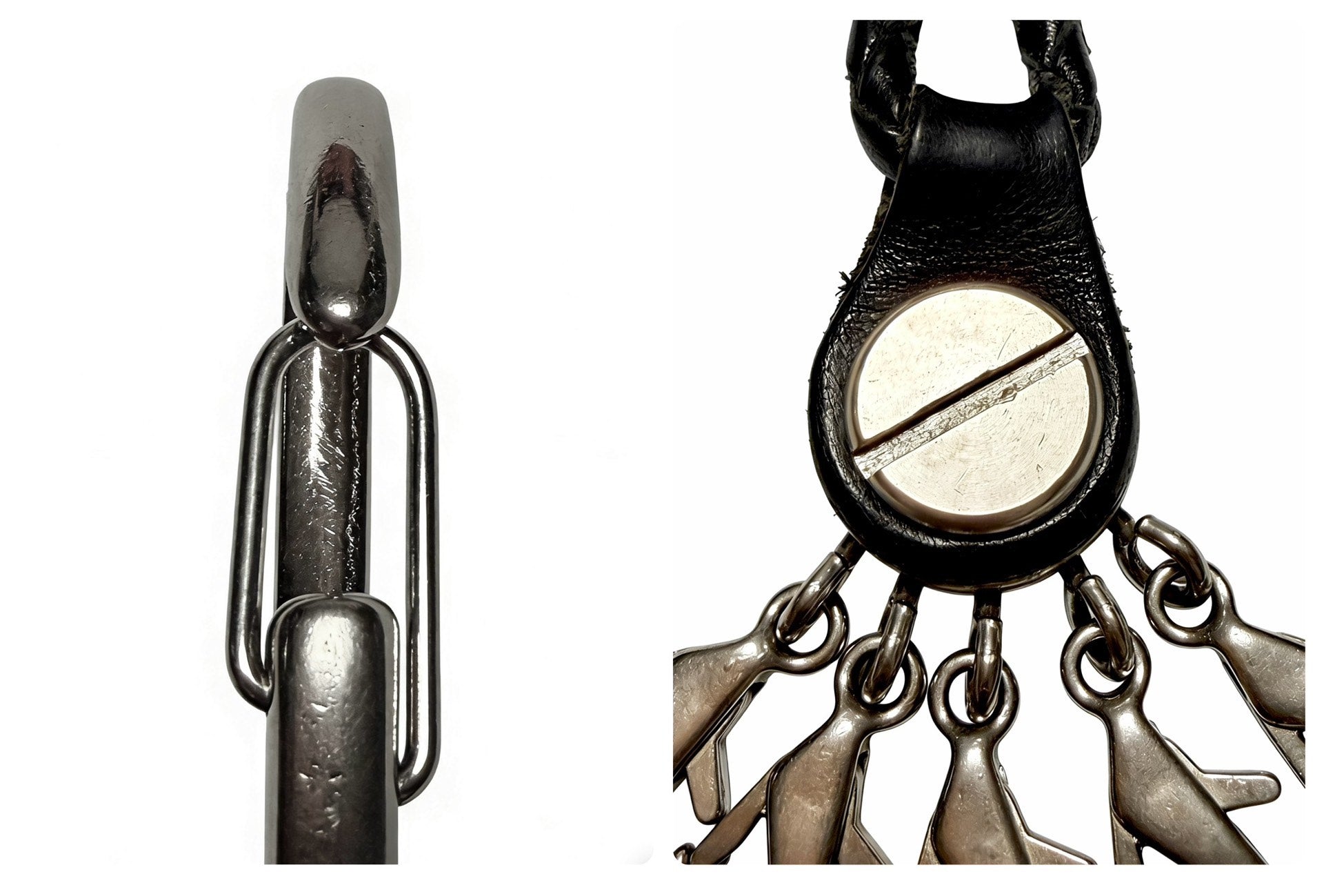 Yohji Yamamoto Black Scandal keychain
