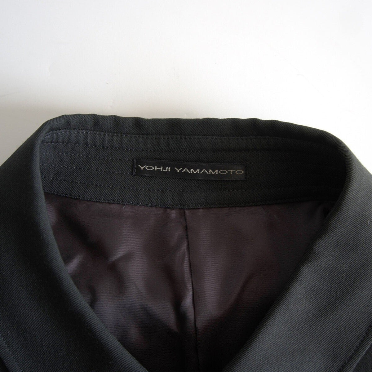 Yohji Yamamoto 1990s Stand-Collar Wool Jacket