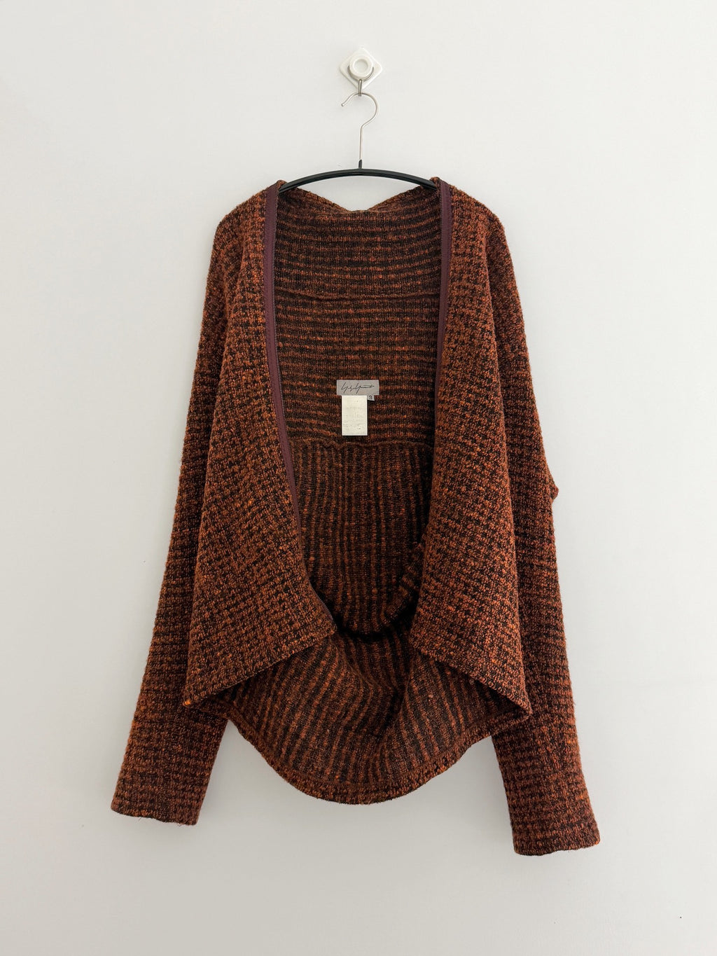 Yohji Yamamoto 00AW Full Zip Wool Top - Devines