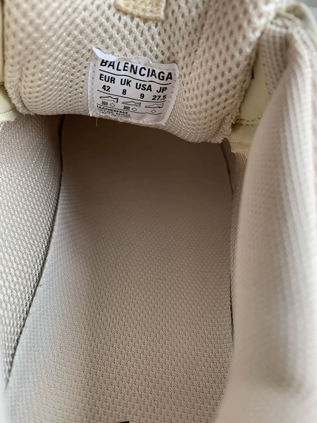 Balenciaga Triple S Off-White Sneakers