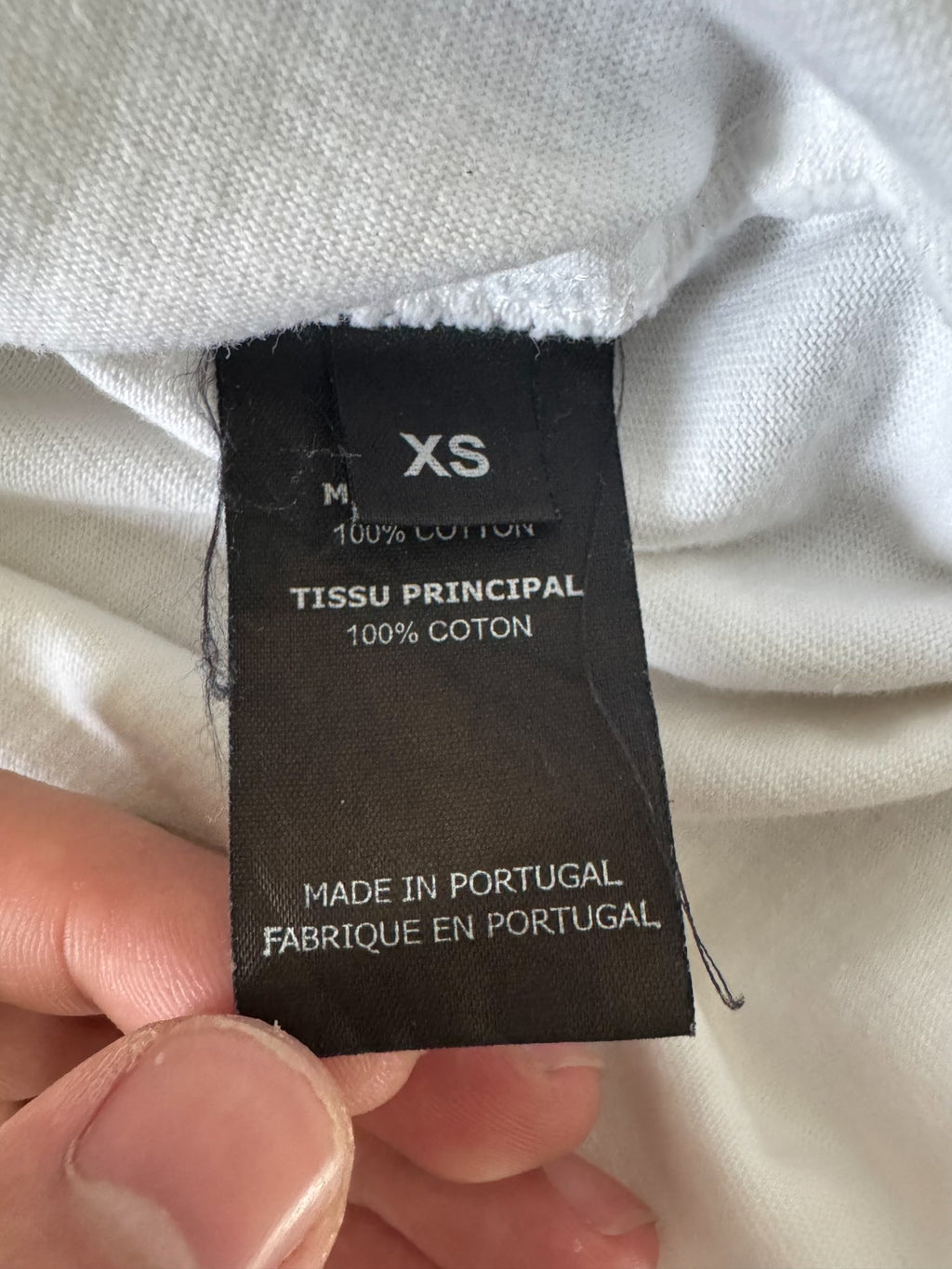 Vetements Asymmetric Panel Short Sleeve Top