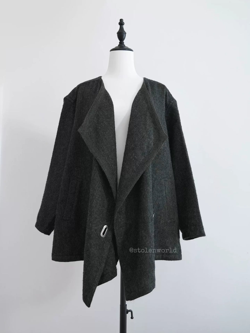 Issey Miyake 80s Wool Coat - Devines