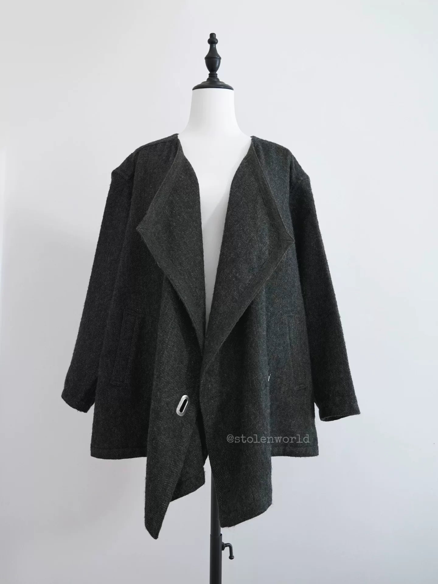 Issey Miyake 80s Wool Coat - Devines