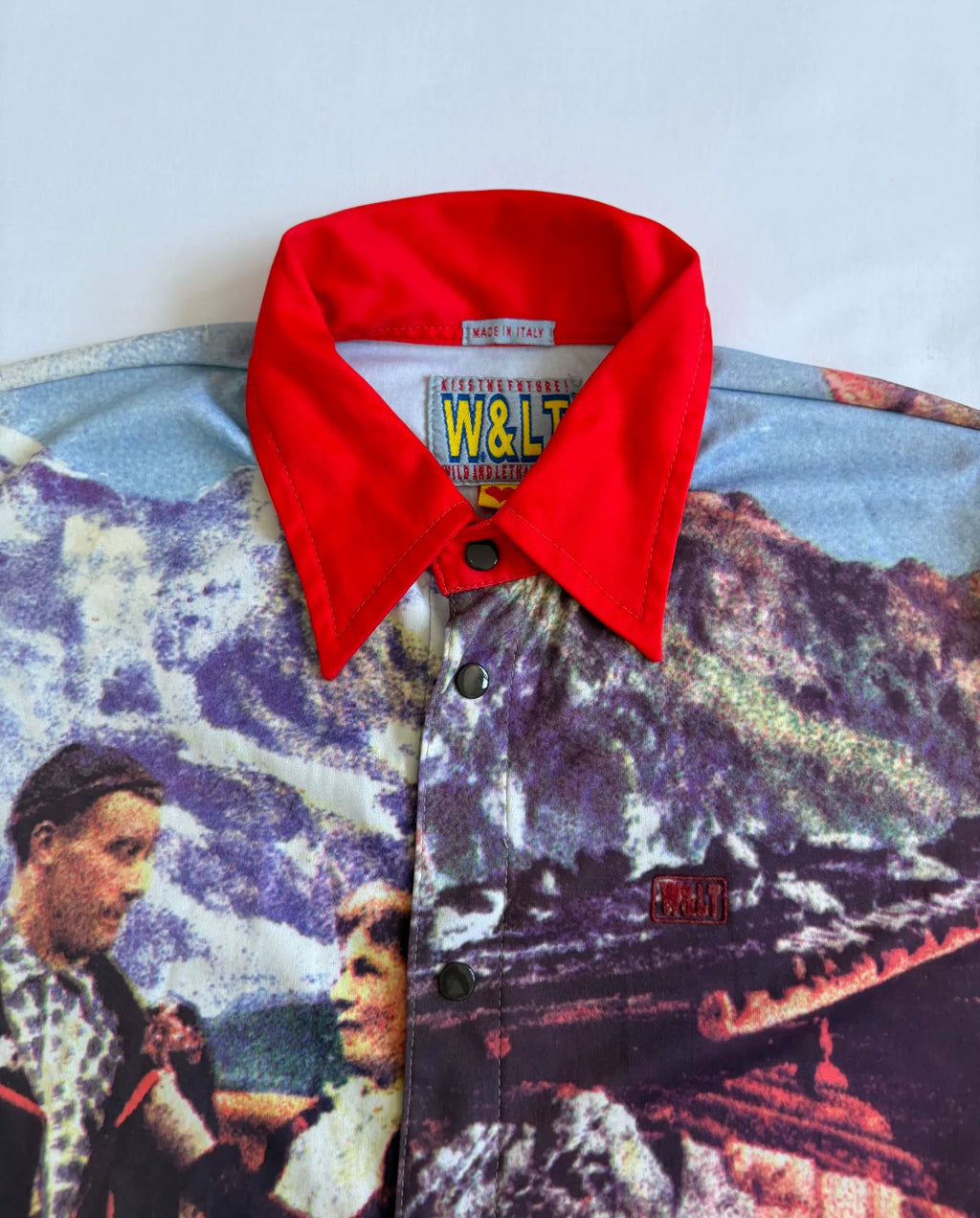 Walter Van Beirendonck signature style printed shirt