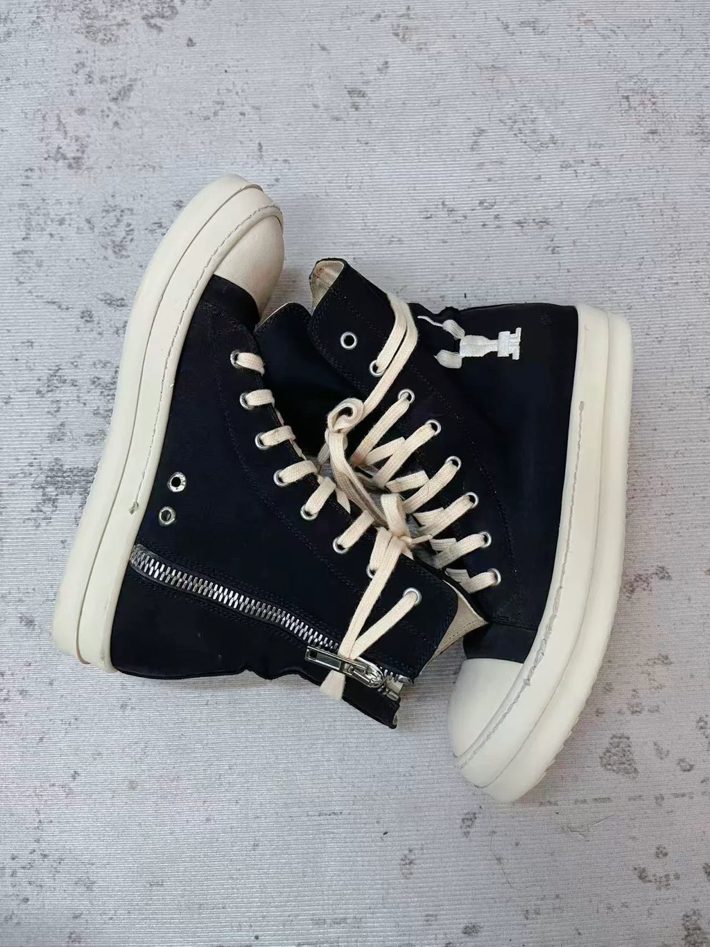 Rick Owens Drkshdw Side Logo Sneakers