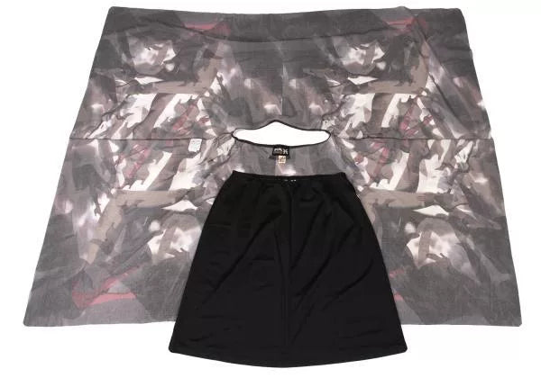 Jean Paul Gaultier Vintage Pattern Mesh Skirt