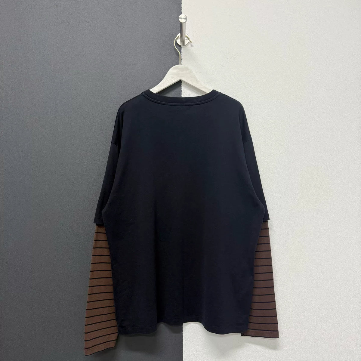 Miumiu Two-Piece Long-Sleeve Top