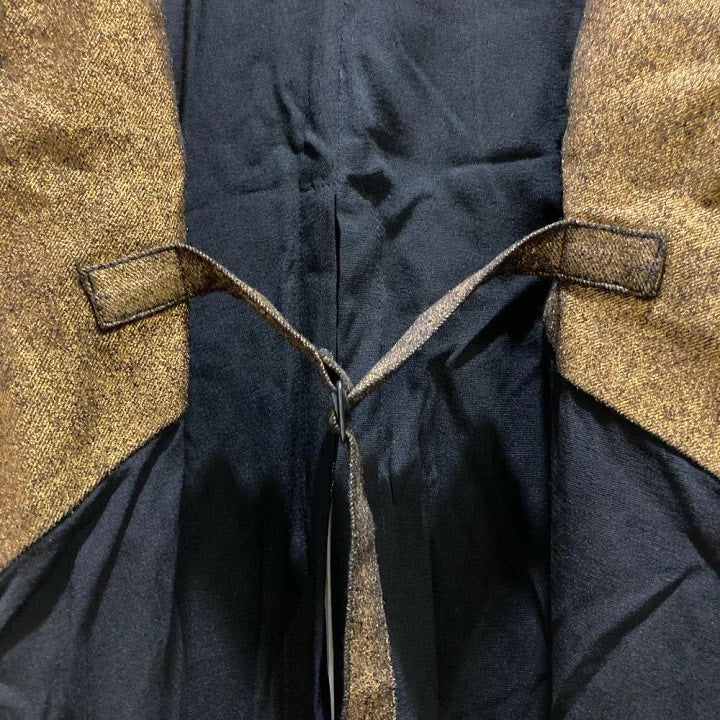 Ann Demeulemeester Black Gold Long Vest