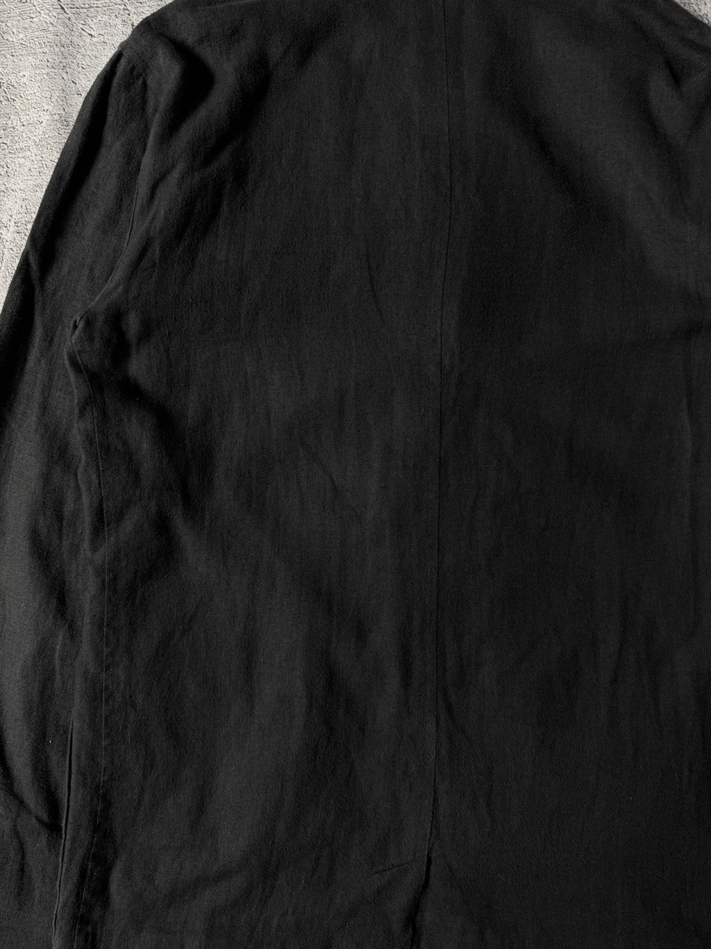 Ann Demeulemeester AW05 Polka-Dot Lined Linen Jacket