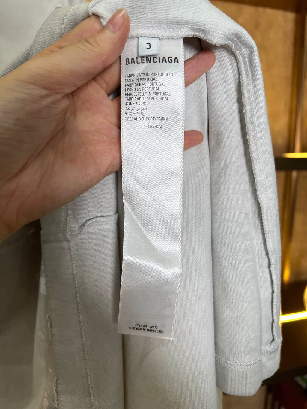 Balenciaga Flame Short Sleeve Top