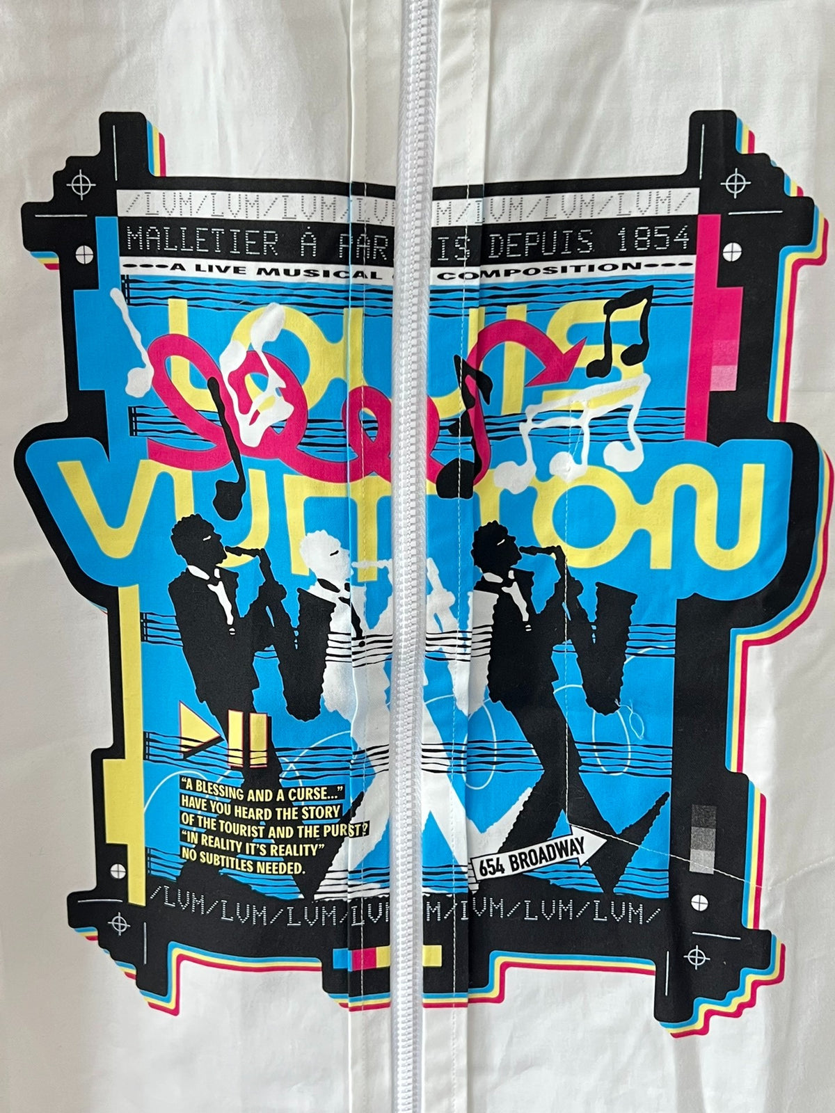 Louis Vuitton White Jazz Band Shirt