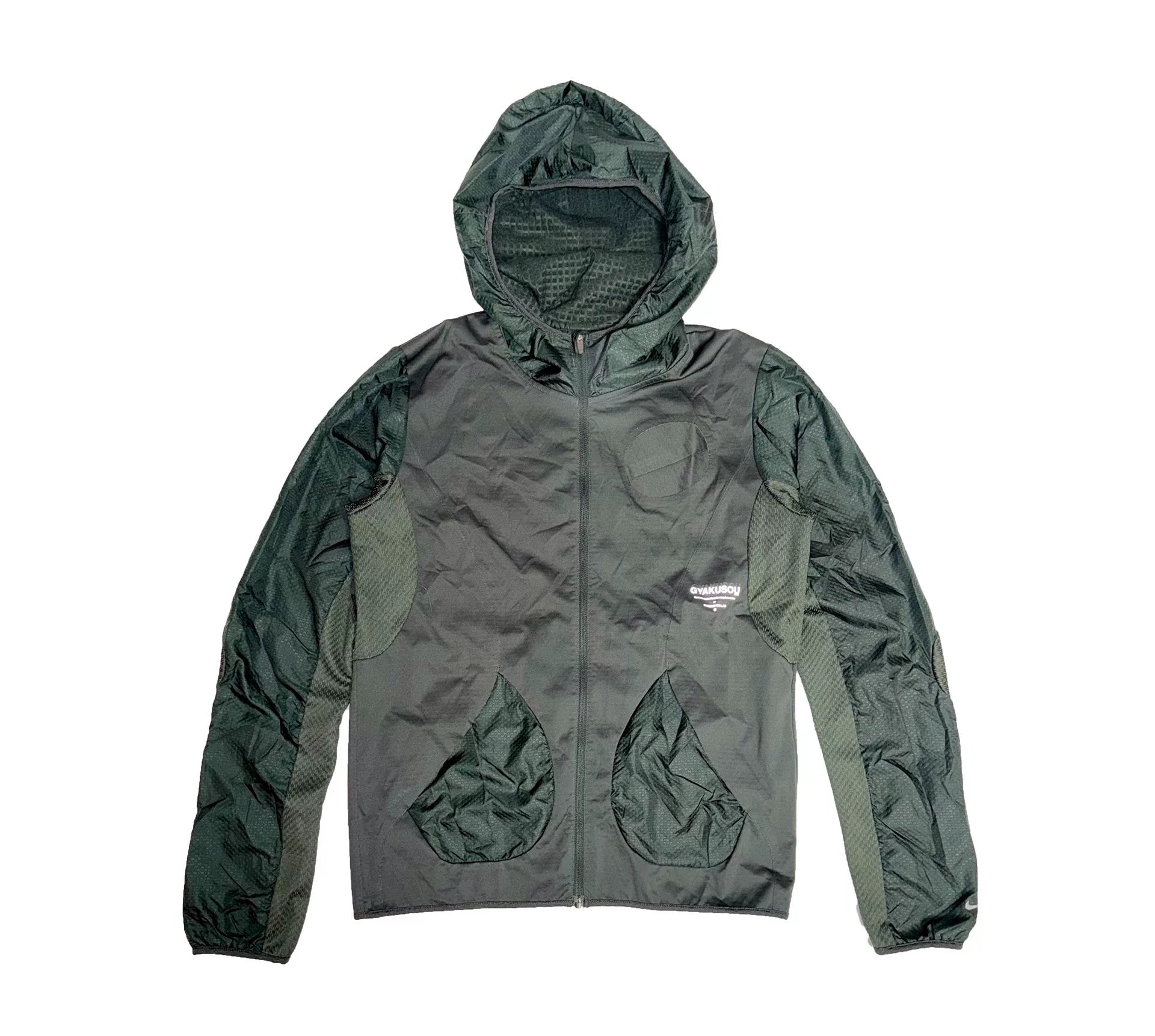 GYAKUSOU Nike Lab UC Jun Takahashi's reverse running series softshell hoody running jacket
