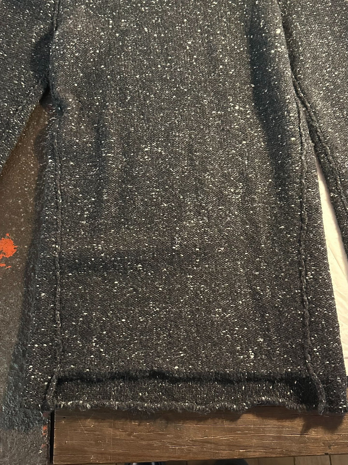 M.A+ FW15 Carbon Grey Crew Neck Camel Hair SizeM Sweater