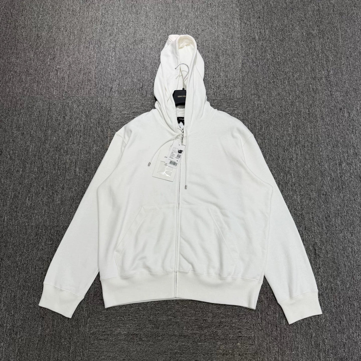 Chanel Camellia Sequin Hooded Sweater