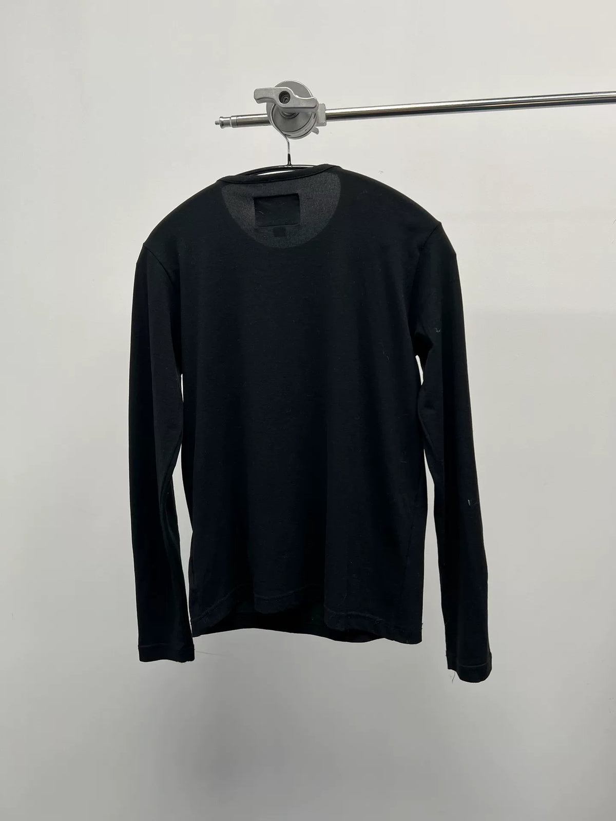 Walter Van Beirendonck Black Swan Print Long Sleeve T-Shirt