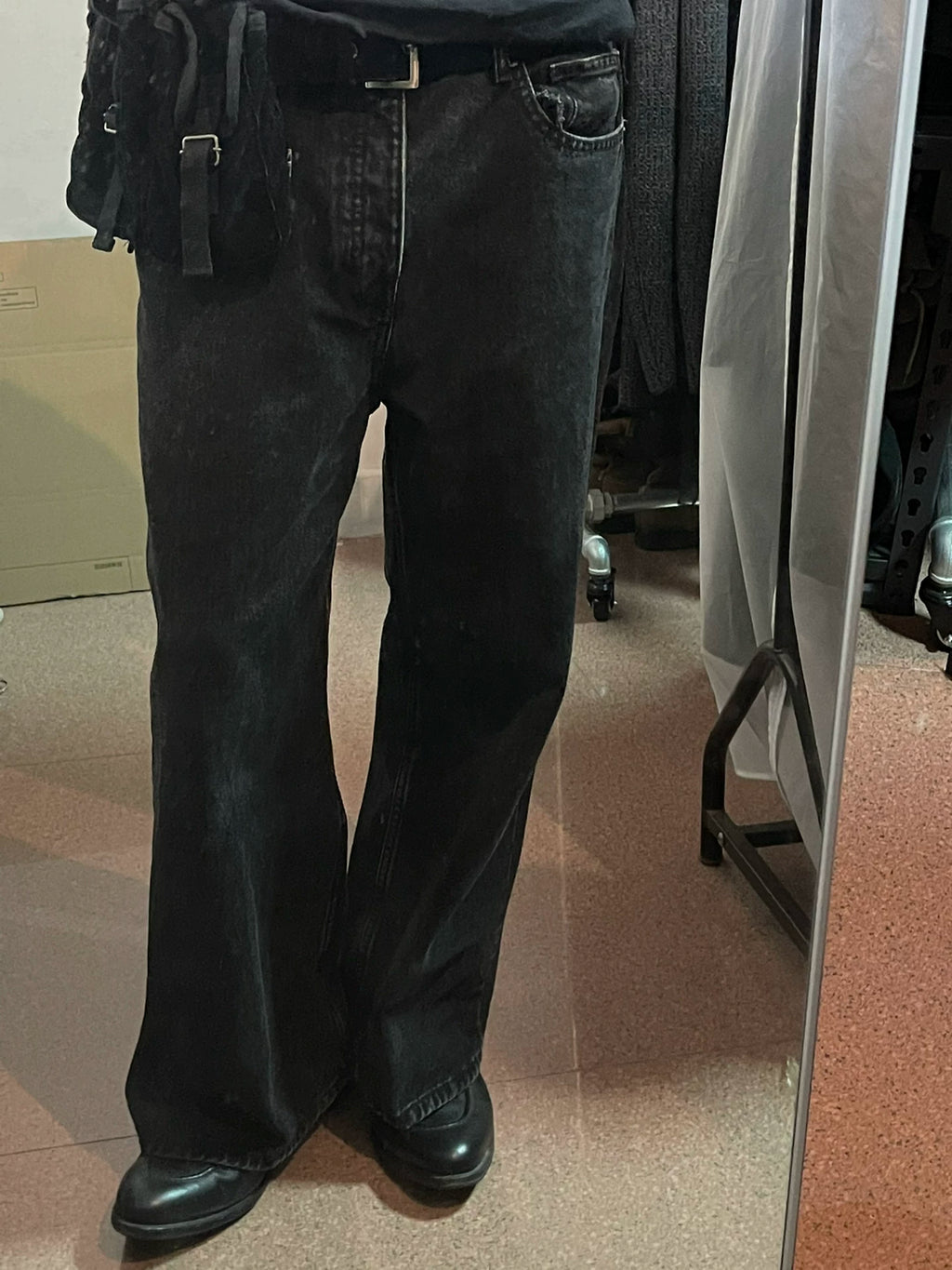 Jean Paul GAULTIER Corduroy Grenade Belt Waist Bag