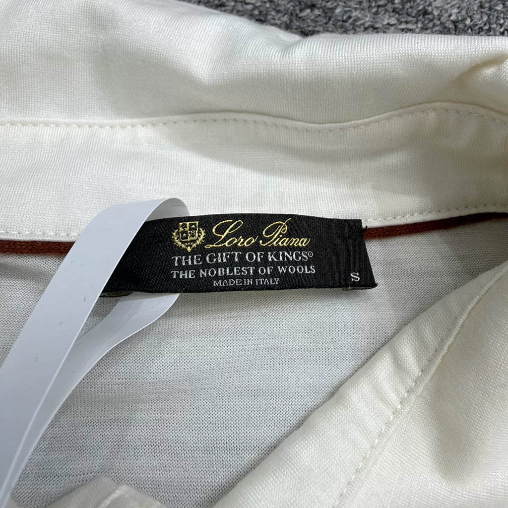Loro Piana Wool Short Sleeve Top