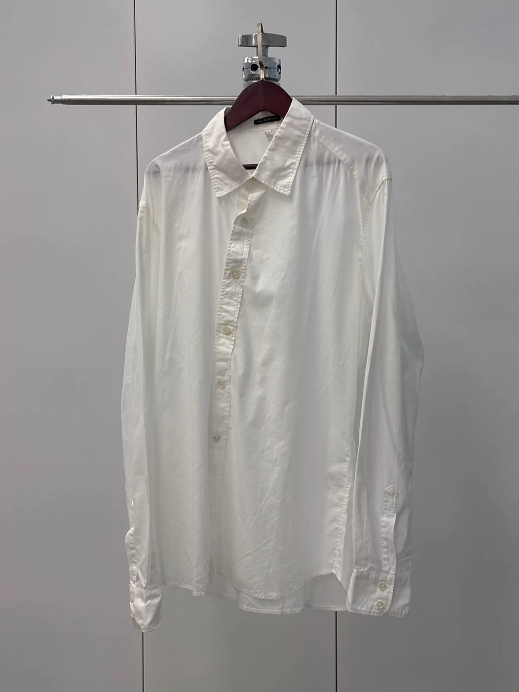Ann Demeulemeester｜SS2007 Slanted Twist Shirt
