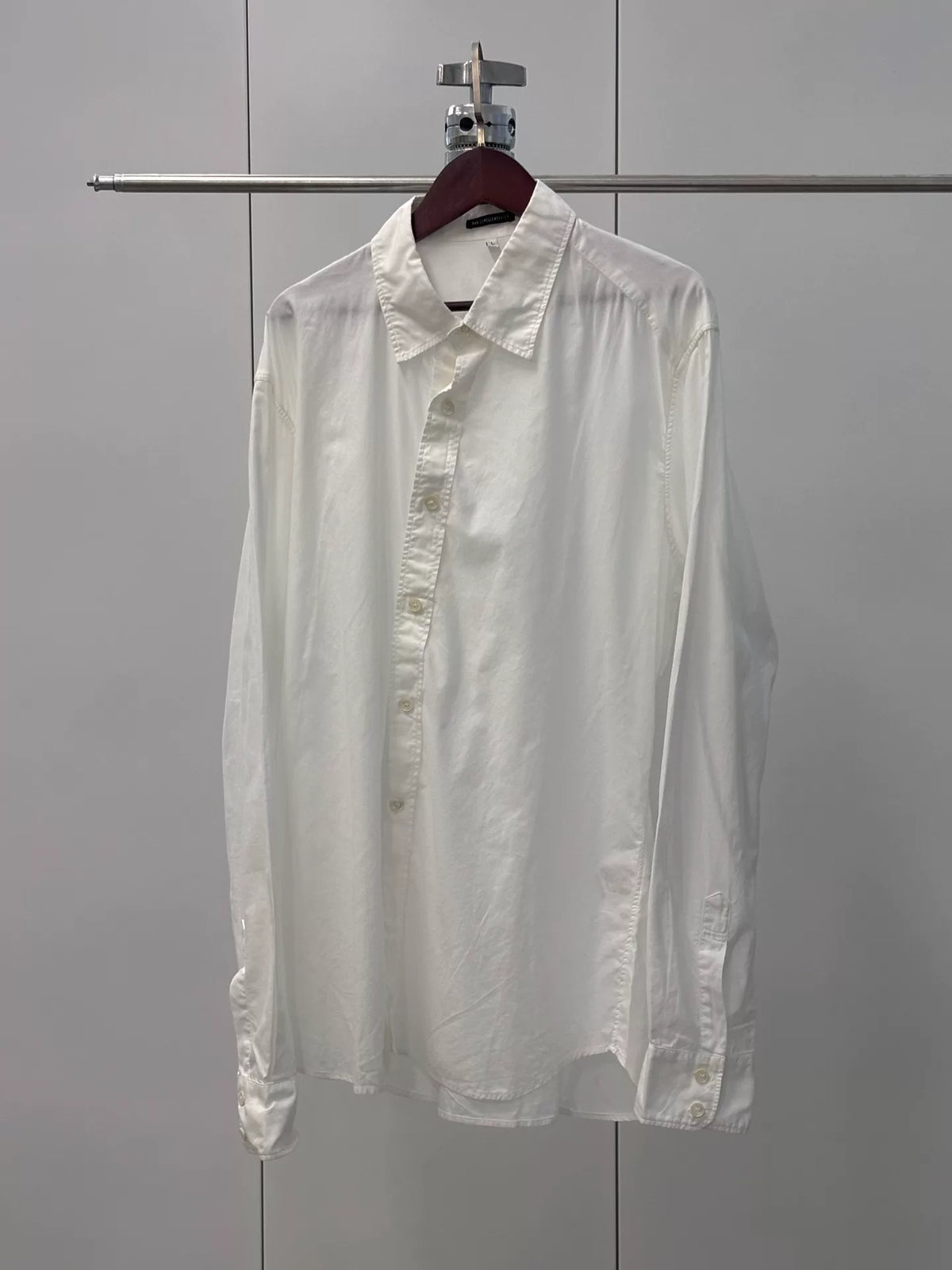 Ann Demeulemeester｜SS2007 Slanted Twist Shirt