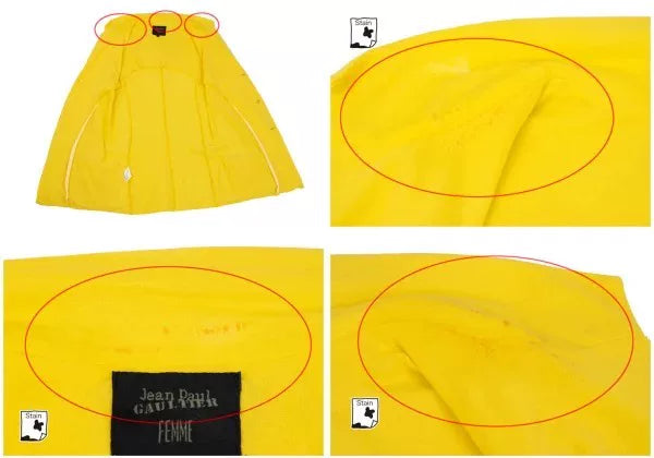 Jean Paul Gaultier Vintage Yellow Blazer