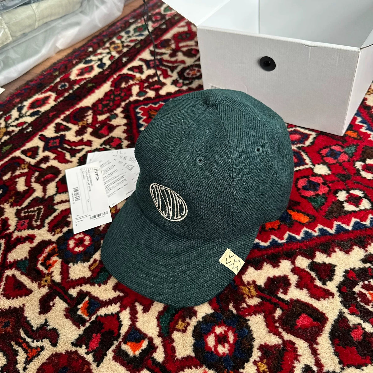 visvim AW22 EXCELSOIOR II Green Baseball Cap