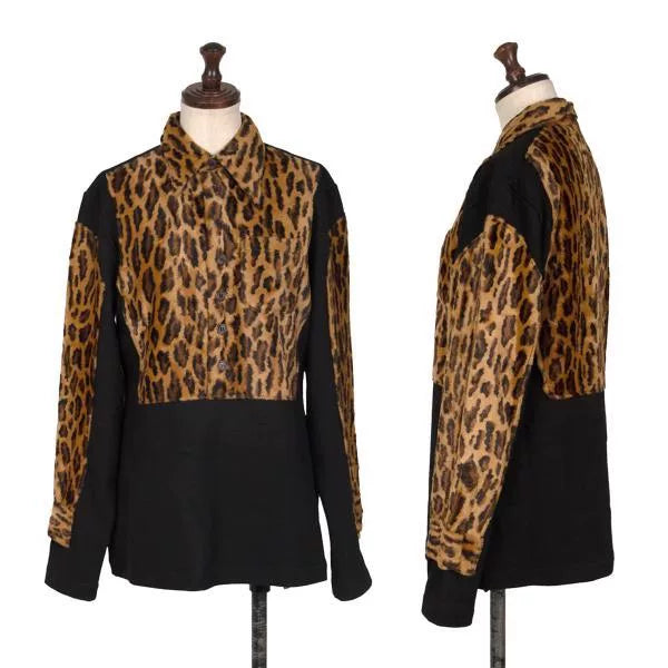 Jean Paul Gaultier Vintage Leopard Print Fur Jacket