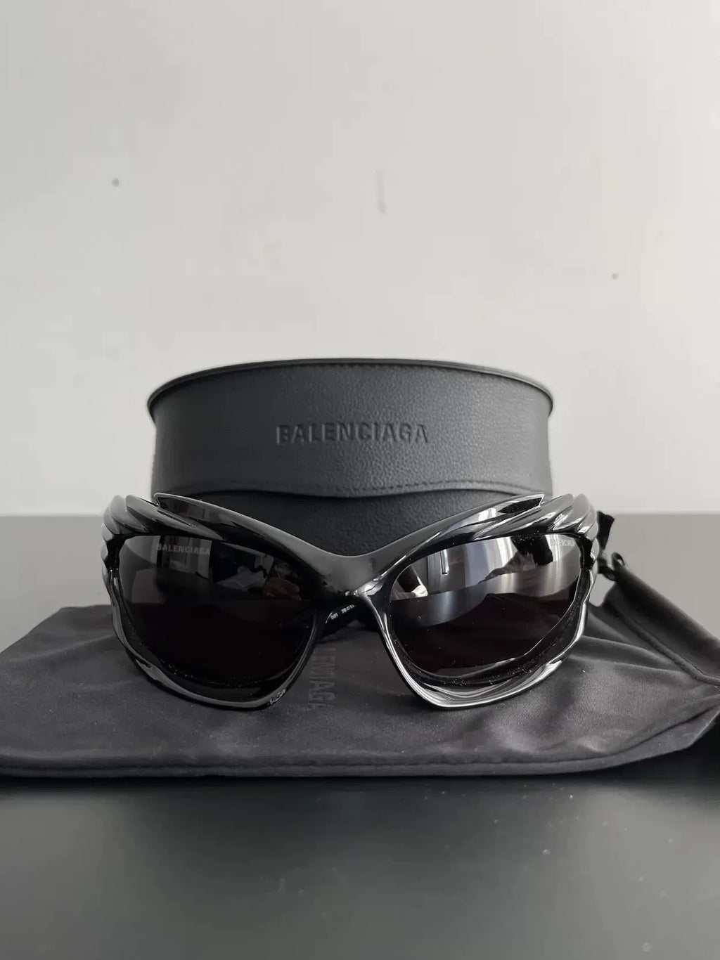 Balenciaga Runway Spike Sunglasses