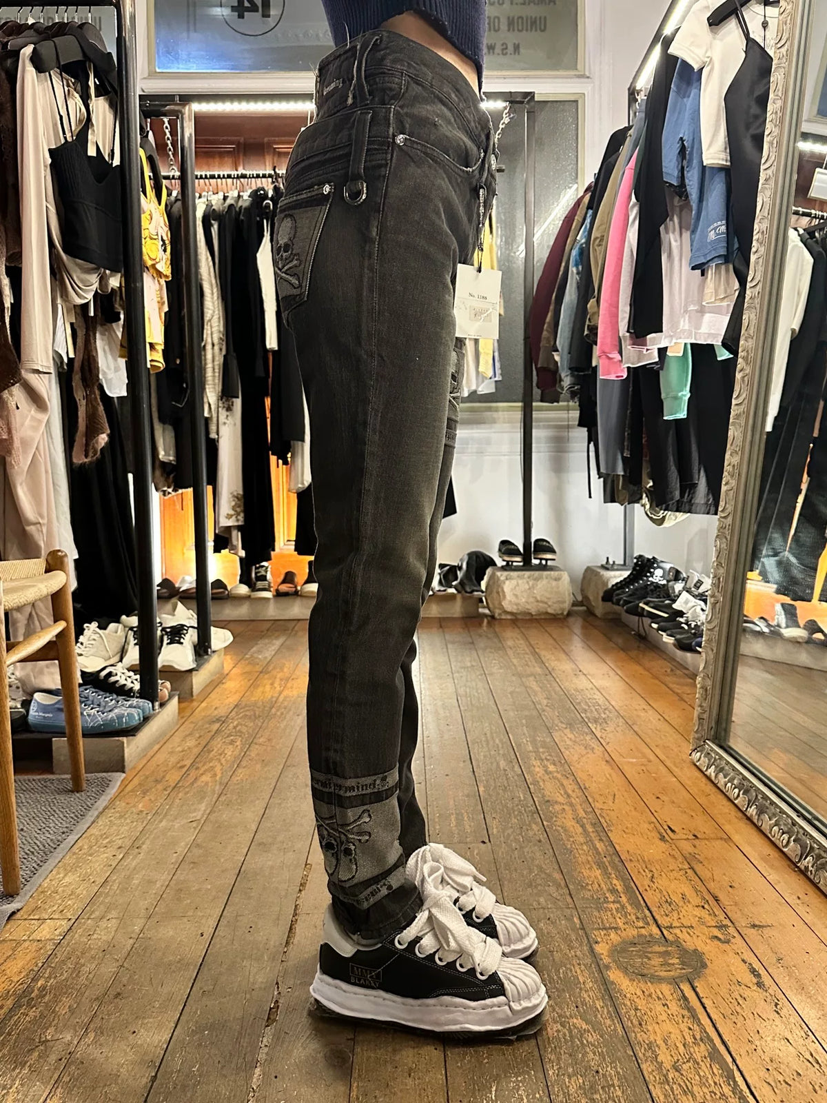 mastermind Japan SS13 dreaming SAMPLE Black Denim Jeans