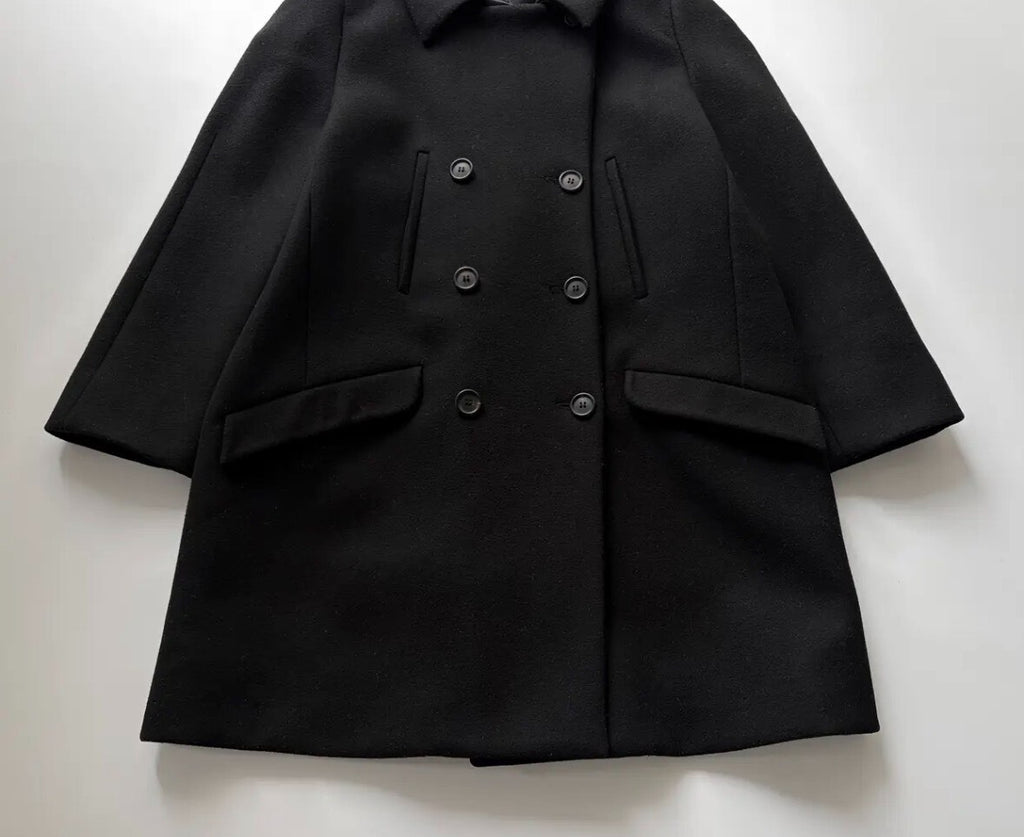 Miu Miu Double-Breasted Wool Coat