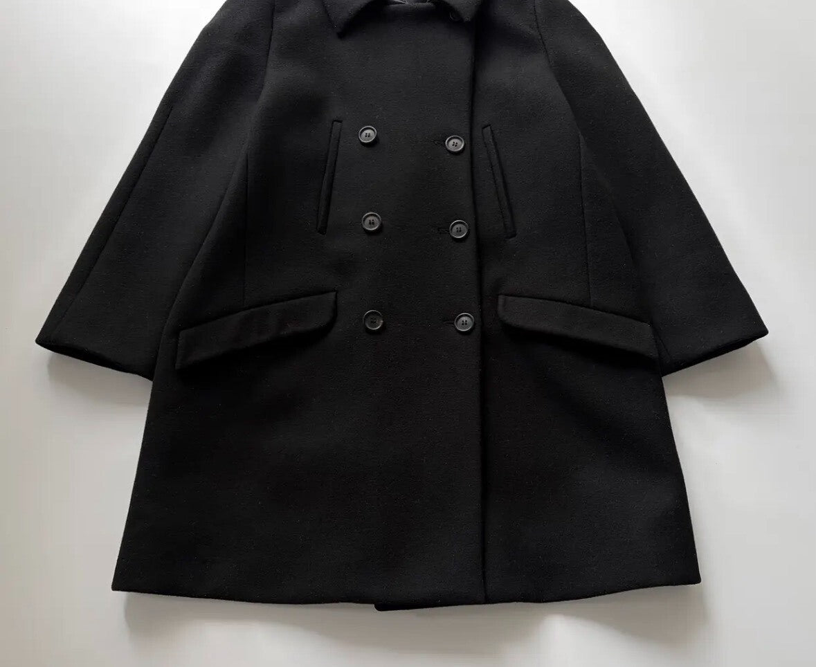 Miu Miu Double-Breasted Wool Coat