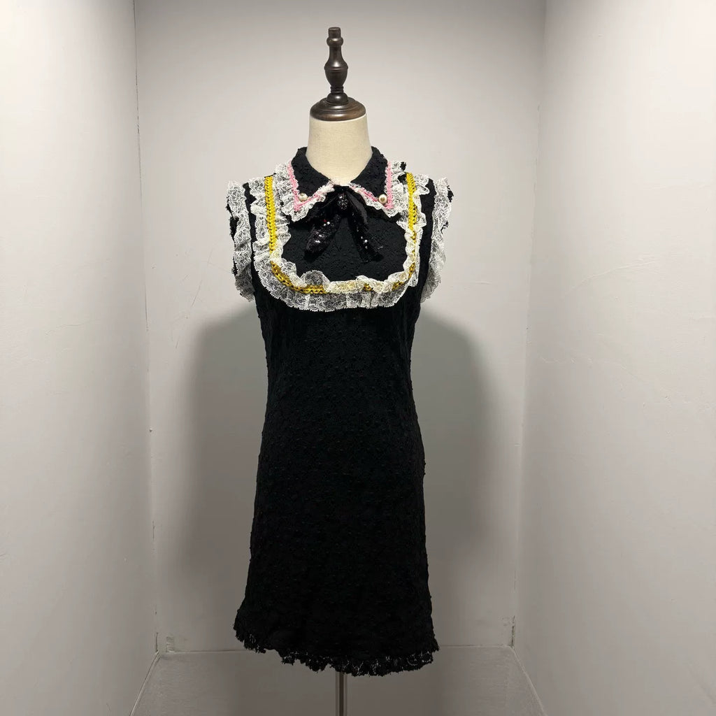 Gucci Lace Collar Dress