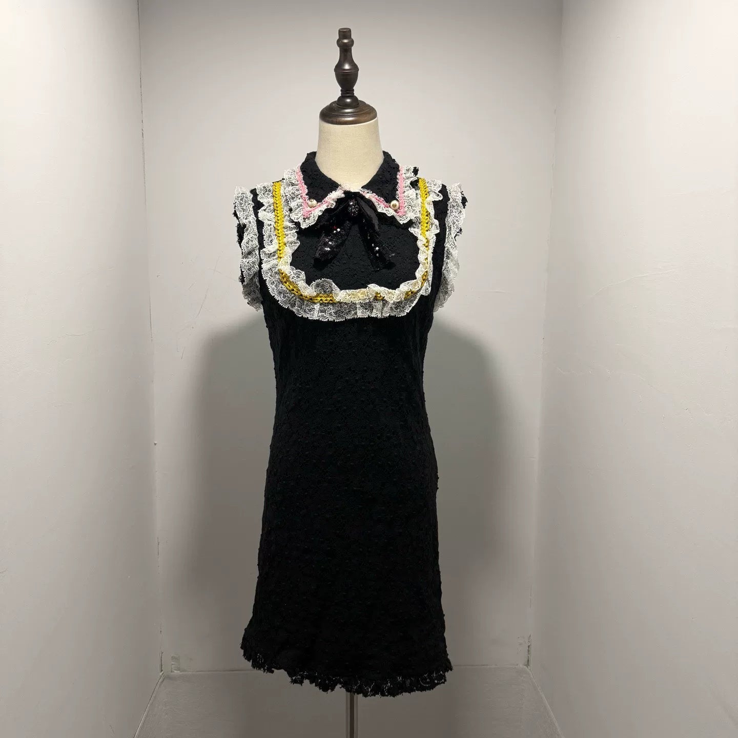 Gucci Lace Collar Dress
