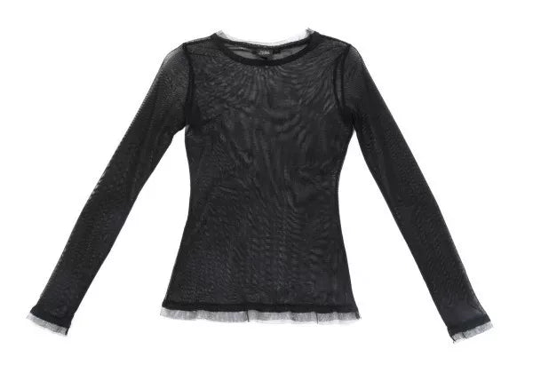 Jean Paul Gaultier Vintage Black Mesh Top