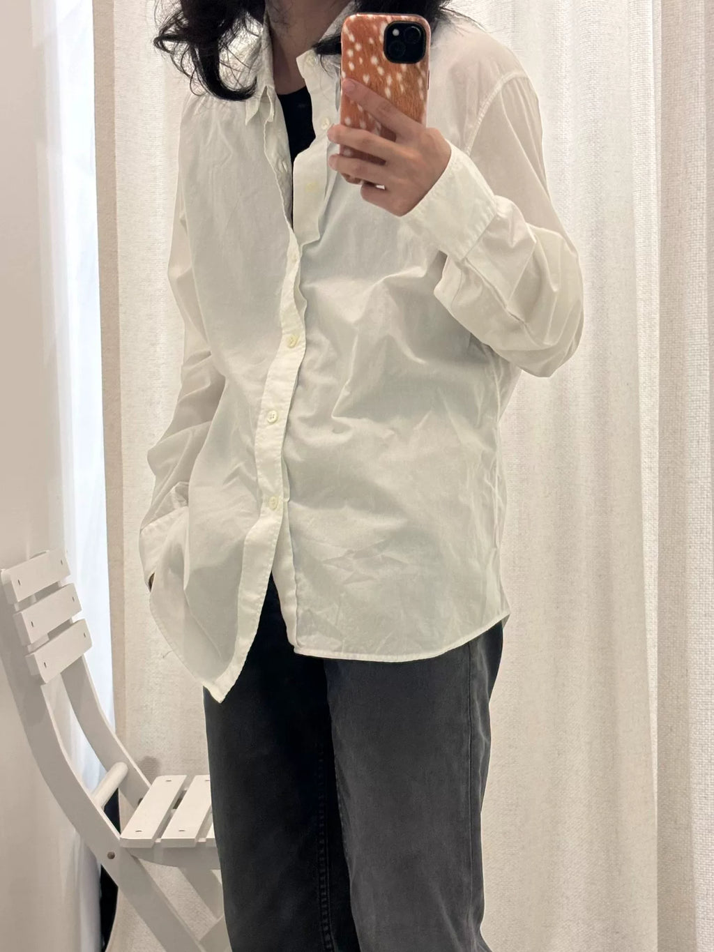 Ann Demeulemeester｜SS2007 Slanted Twist Shirt