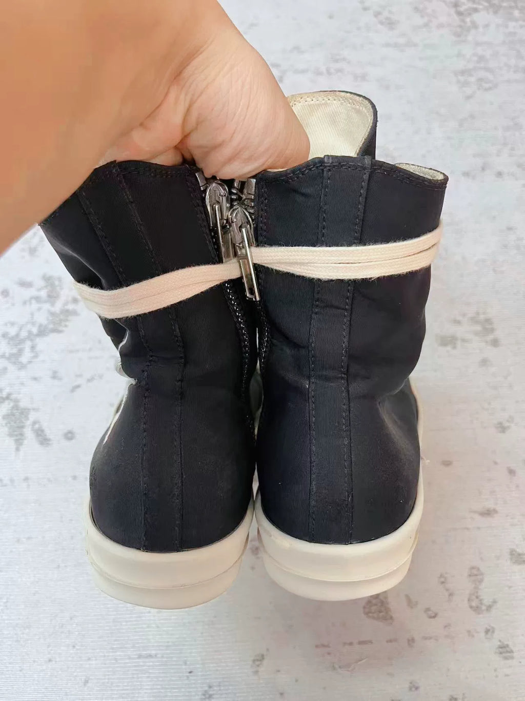 Rick Owens Drkshdw Side Logo Sneakers
